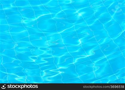 swimming pool blue water background
