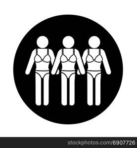 Swimming Suit People Icon