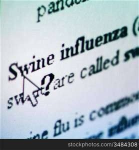 Swine flu info about it