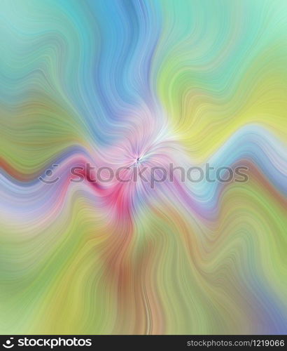 Swirling radial background. Spiral Vortex Graphic modern art. Fractal artwork. Creative decoration for printed products. Design elements. Digital fantasy painting. Trendy desktop abstract wallpaper