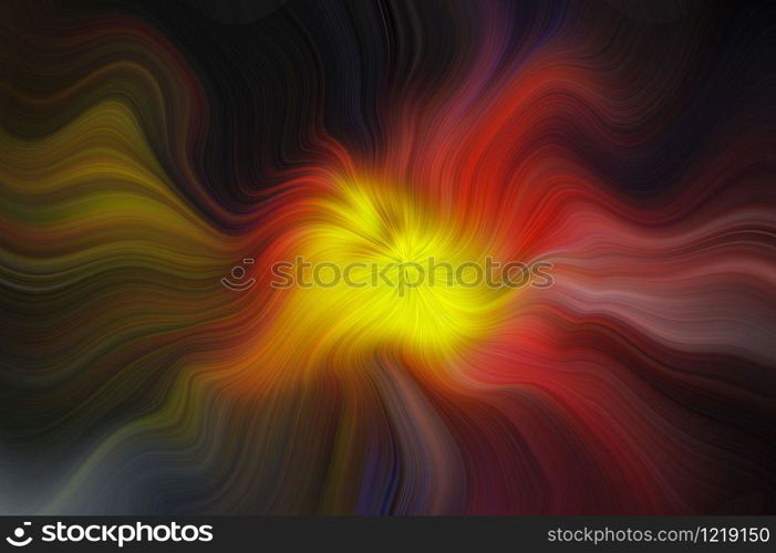 Swirling radial background. Spiral Vortex Graphic modern art. Fractal artwork. Creative decoration for printed products. Design elements. Digital fantasy painting. Trendy desktop abstract wallpaper