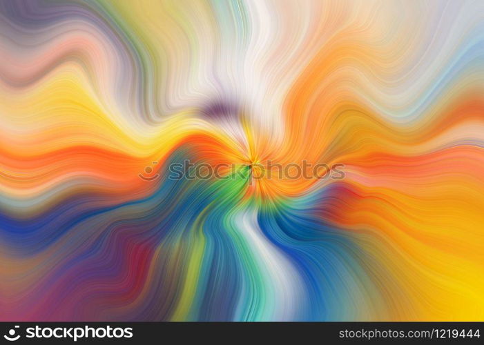 Swirling radial background. Spiral Vortex Graphic modern art. Fractal artwork. Creative decoration for printed products. Design elements. Digital fantasy painting. Trendy desktop abstract wallpaper