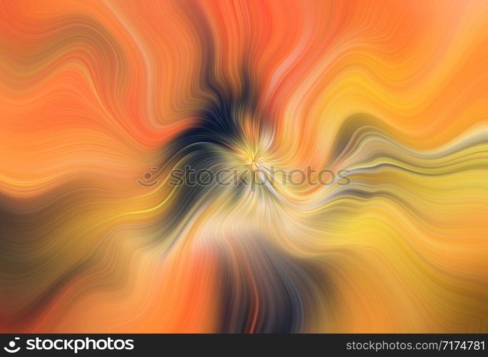 Swirling radial background. Spiral Vortex Graphic modern art. Fractal artwork. Creative decoration for printed products. Design elements. Digital fantasy painting. Trendy desktop abstract wallpaper