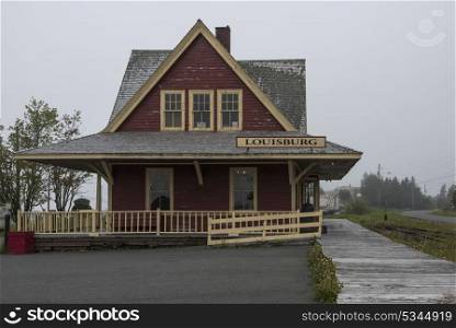 Sydney and Louisburg Railway Museum, Louisbourg, Cape Breton Island, Nova Scotia, Canada