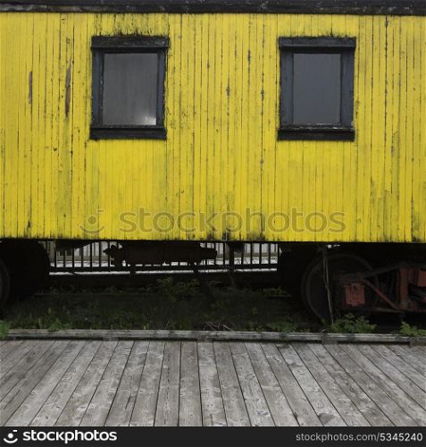 Sydney and Louisburg Railway Museum, Louisbourg, Cape Breton Island, Nova Scotia, Canada