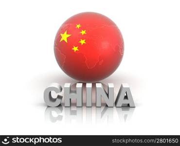 Symbol of China. 3d