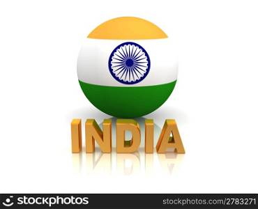Symbol of India. 3d