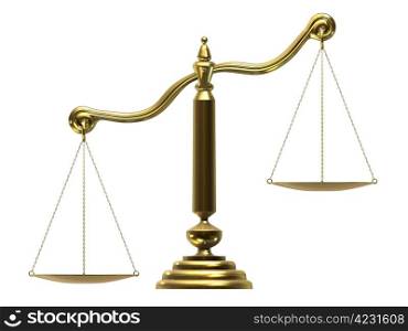 Symbol of justice Scale