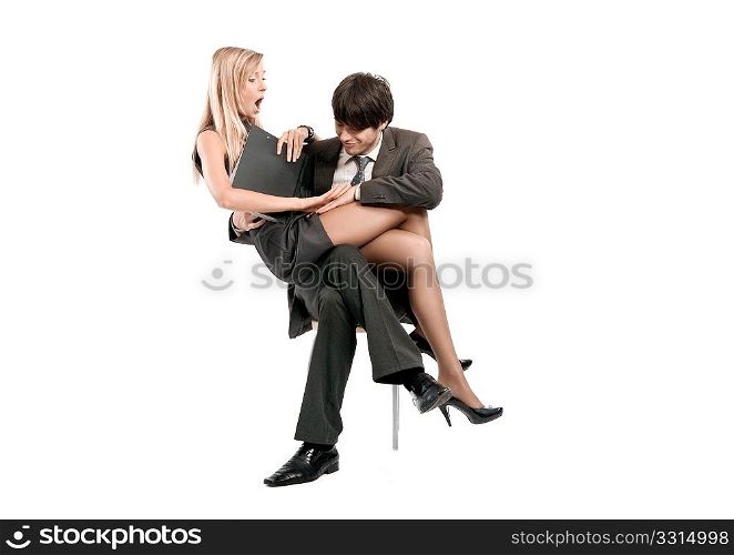 Symbolic photo of relationships in business team