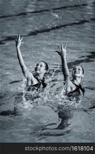 Synchronized Swimmers duet