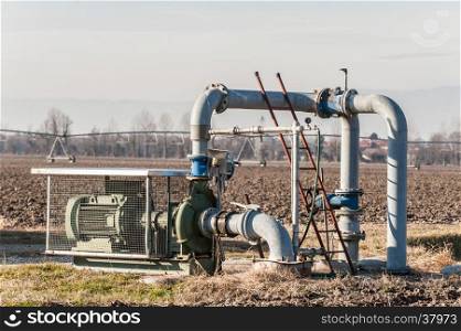 System for pumping irrigation water for agriculture