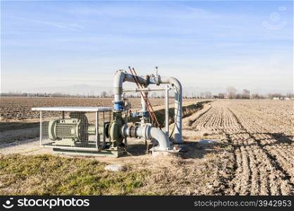 System for pumping irrigation water for agriculture