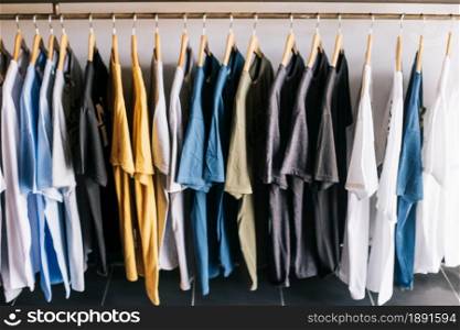 t shirts shop. Resolution and high quality beautiful photo. t shirts shop. High quality and resolution beautiful photo concept