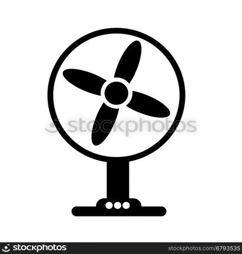 Table fan icon illustration design