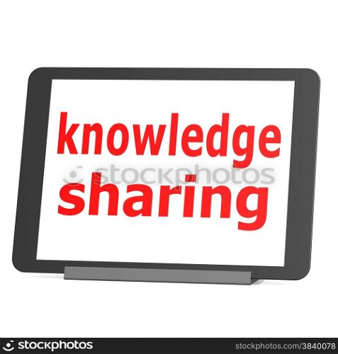 Table knowledge sharing