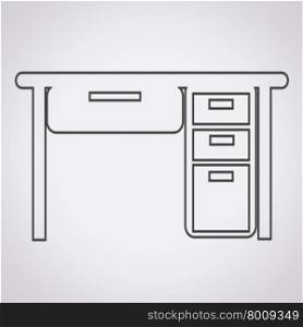 Table Office Icon