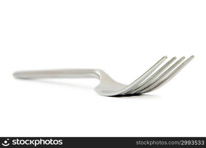 Table utensils isolated on the white background