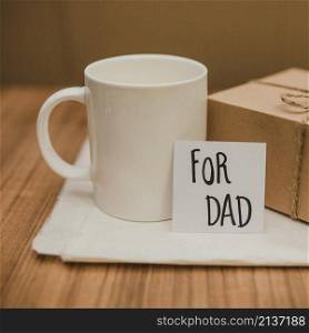 table with mug gift father s day