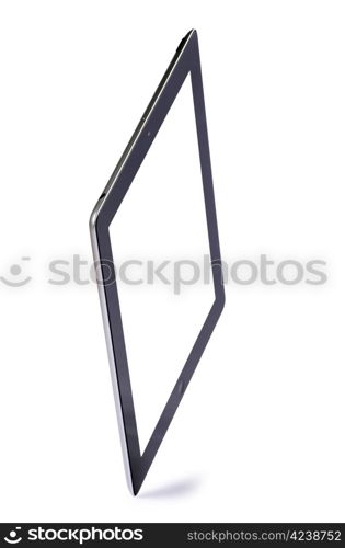 tablet computer isolated on white