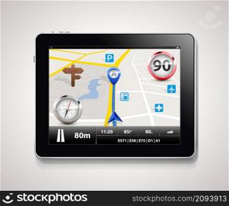 Tablet - navigation system