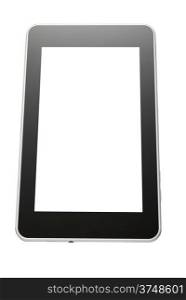 tablet pc isolated on white