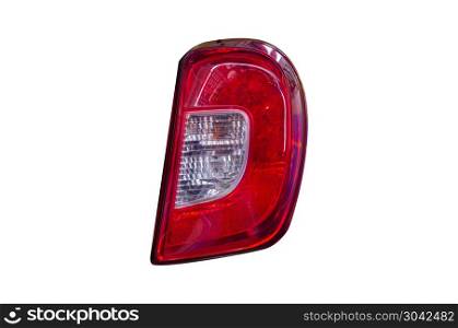 Taillight on the white background.. Taillight