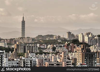 Taipei cityscape