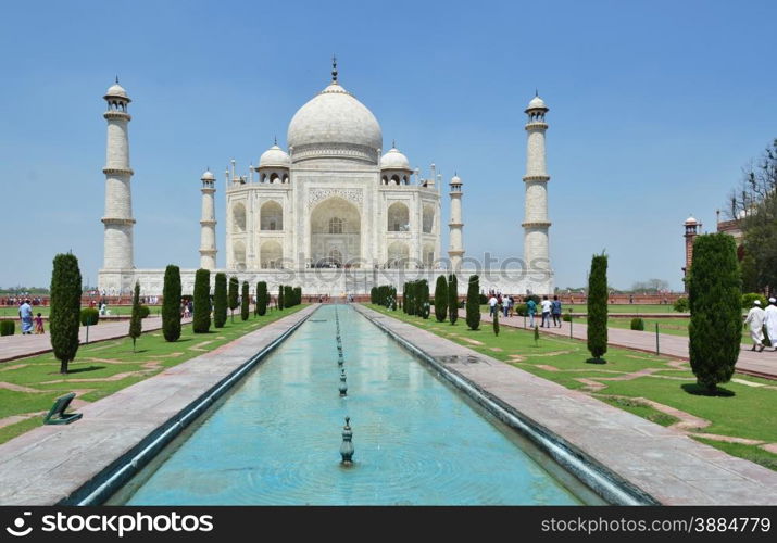 Taj Mahal. Agra, India