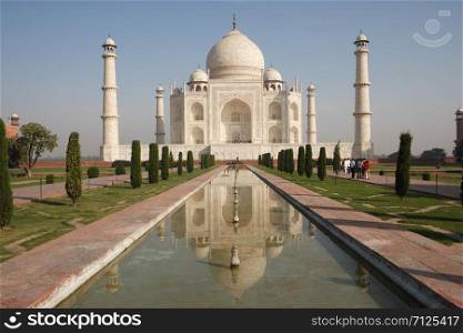 Taj Mahal, Agra, Uttar Pradesh, India, UNESCO World Heritage Site