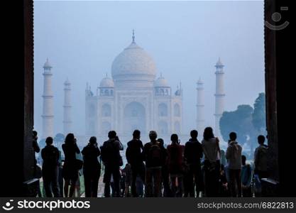 Taj Mahal at dawn, Agra, India