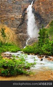 Takakkaw Falls waterfall in Yoho National Park, British Columbia, Canada
