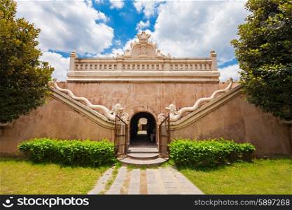 Taman Sari Water Castle is a site of a former royal garden of the Sultanate of Yogyakarta