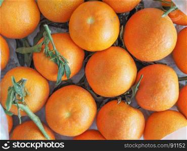 tangerine fruit food. orange tangerine mandarin (Citrus tangerina) fruit vegetarian food