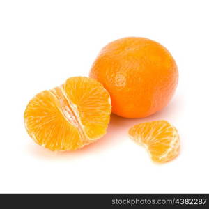 Tangerine isolated on white background