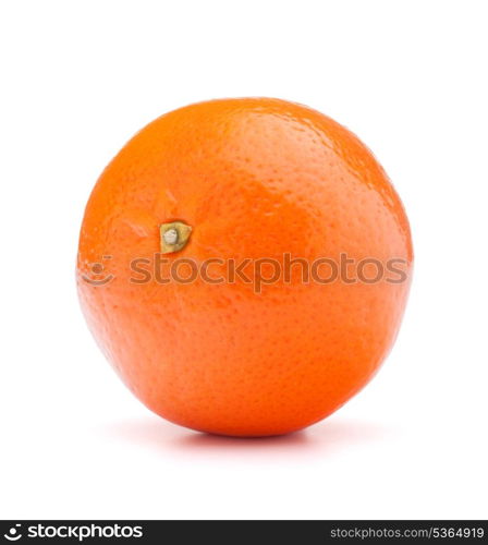 tangerine or mandarin fruit isolated on white background cutout