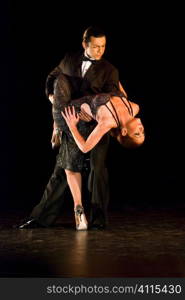 Tango dancers