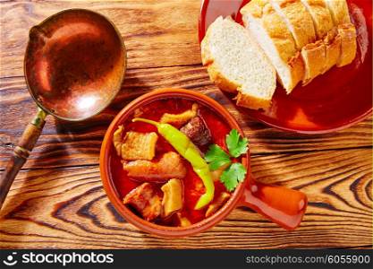 Tapas Callos madrilena typical from Madrid Spain
