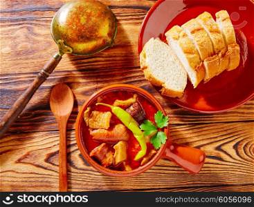 Tapas Callos madrilena typical from Madrid Spain
