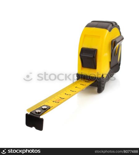 tape measure isolated on white background