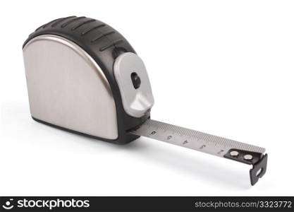 tape measure on white background