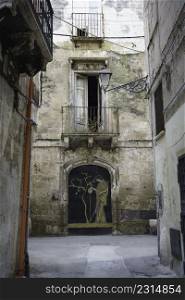 Taranto, Apulia, Italy  exterior of historic buildings