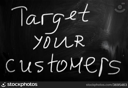 target your customers