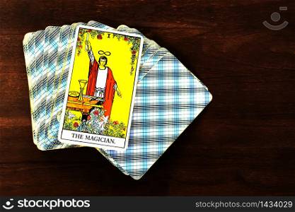 Tarot cards predict future fortune