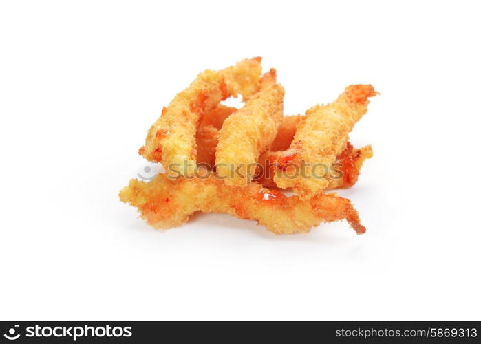 tasty fish sticks deep fried