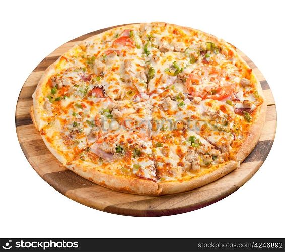 Tasty Italian pizza.Neapolitan,Close-up