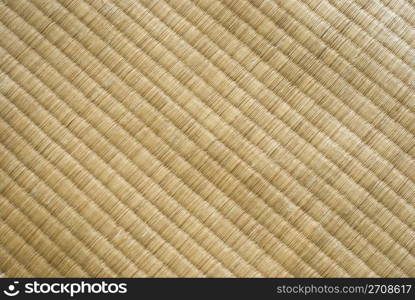 tatami texture. Traditional Japanese culture. It made up by straw.