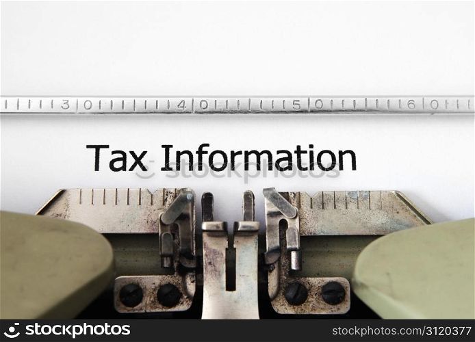 Tax information