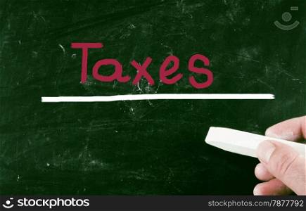 taxes concept