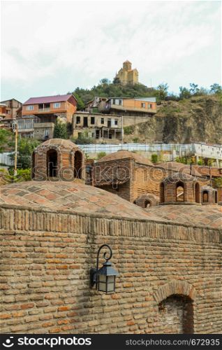 Tbilisi Old Town, the Historic district of the capital of Georgia