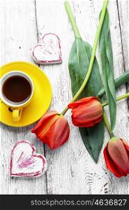 tea and tulips
